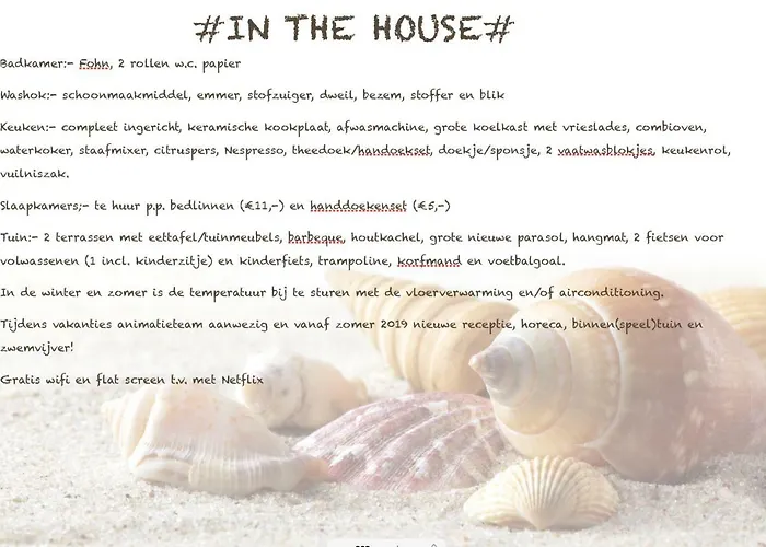 Vakantiebungalow Mee Aan Zee Nyaraló